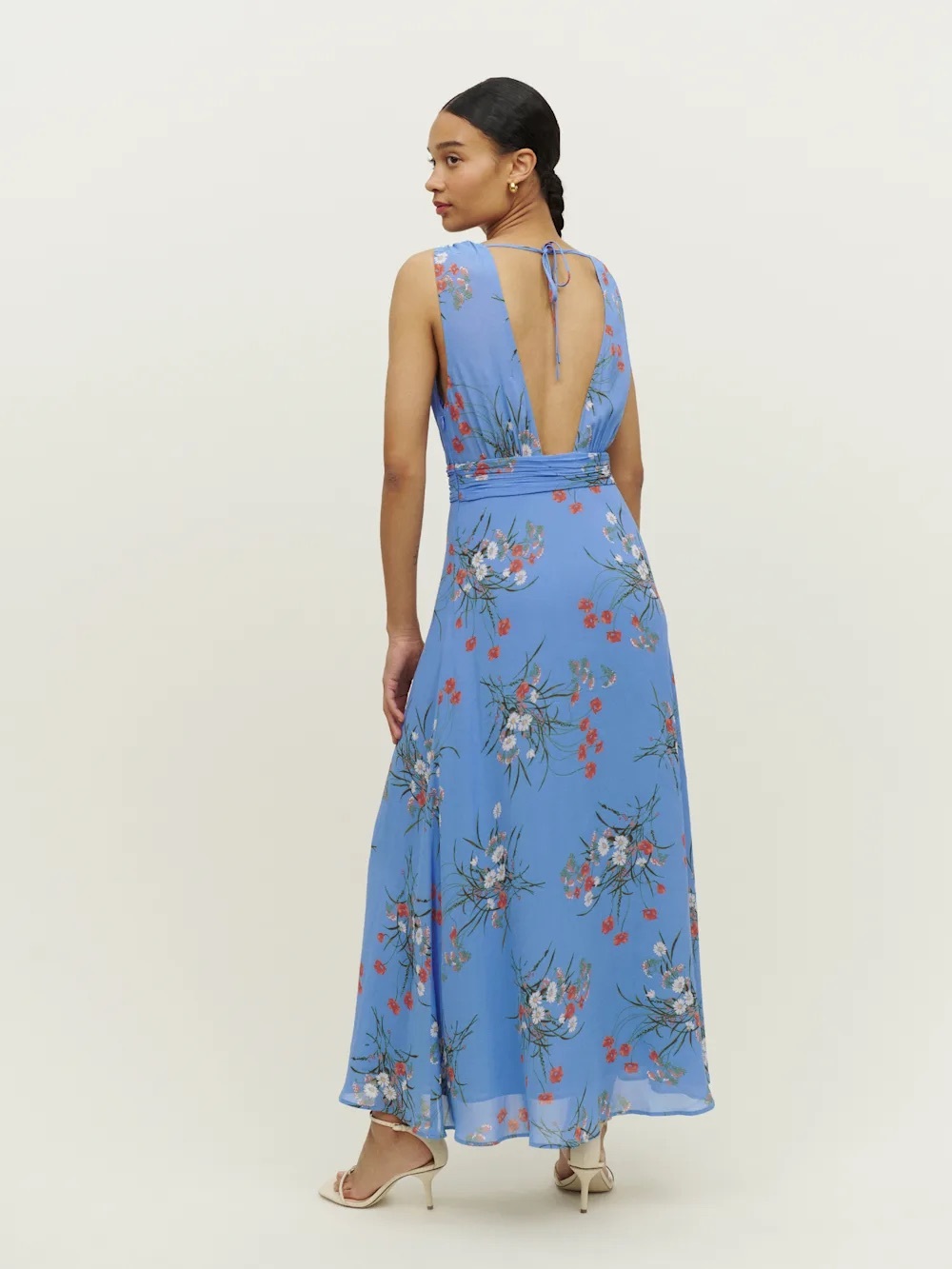 Reformation Rosalind Dress in Arles Size 2 - Picture 2 of 7